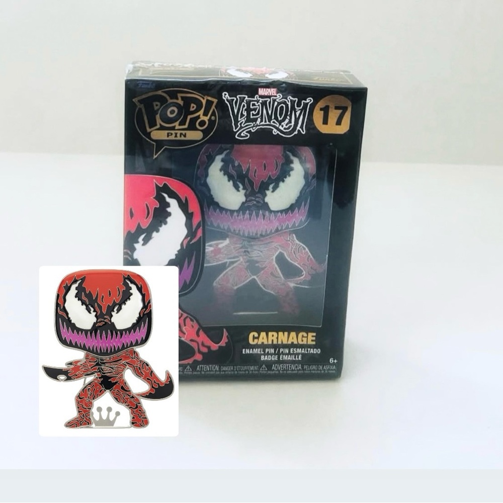 Funko Pop! Pin Marvel Venom: Carnage